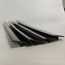 50mm wide T shape pvc edge profile